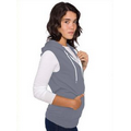 American Apparel Unisex California Fleece Sleeveless Zip Hoody